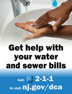 Get help with Water and Sewer bills