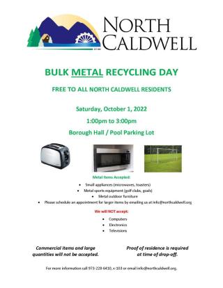 Bulk Metal Recycling Day