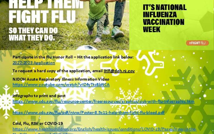 National Influenza Week Flyer